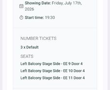 Kpop Demon Hunter Tickets Ul (sold Out)