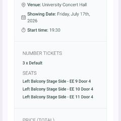 Kpop Demon Hunter Tickets Ul (sold Out)