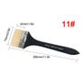 12pcs Bristles Long Rod Brushes Set Gouache Acrylic Board Painting Brush Cleaning Removal Multi-function Practical Brushes Set Image 8