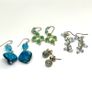4 pairs vintage costume earrings Image 2