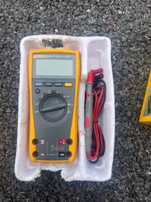 Fluke multimeter, amp clamp and temp probe