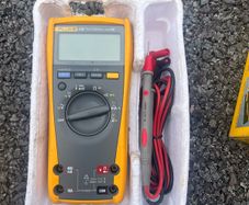 Fluke multimeter, amp clamp and temp probe