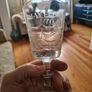Vintage Thomas Webb Mayflower 70. Cut Glass Etched Crystal Goblet. Image 10