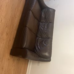 Leather sofa in castleknock