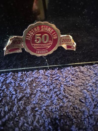 Budweiser vintage glass neon king of beers sign