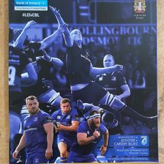2017 Leinster v Cardiff Blues - Guinness PRO14 Programme