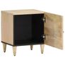 Bedside Cabinets 2 pcs 40x33x46 cm Solid Wood Mango Image 3