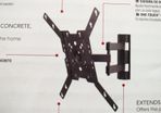 High Quality Full Motion Wall Mount/Bracket for 22