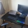 Black Ikea Desk Image 2