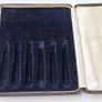 Antique medium knife box "The Goldsmiths & Silversmiths Company Ltd.  112 Regent Street, London"  makers stamp and brass pin lock  size: 20.5x17.5cm Image 5