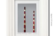 Poolbeg Chimneys, A6 framed print by artist Helen Mathews