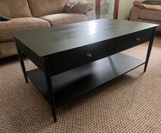 metal coffee table