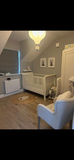 Mamas and Papas Cotbed, Dresser and Wardrobe set