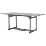 9 Piece Garden Dining Set Solid Acacia Wood Grey Image 3
