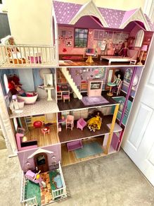 Barbie wooden dream house