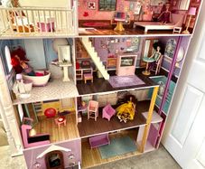 Barbie wooden dream house