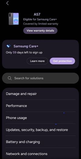Samsung A57 5G / 256GB / Irish