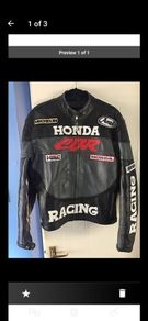 CBR leather bike Jacket