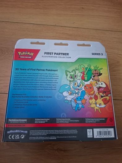 Pokemon First Partner Illustration Collection  series 3