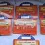 9 X Vintage French Fully Adjustable Price Display Signs Image 6