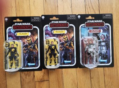 New Star Wars Clone Wars Arc Trooper lot Vintage Collection action figures