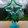 vintage hand blown art vase Image 3