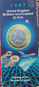 England 1997 2 Pound Coin   Uncirculated Coin