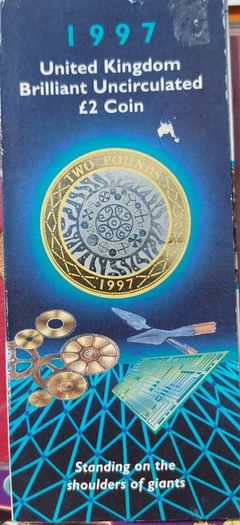 England 1997 2 Pound Coin   Uncirculated Coin