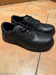 Trojan safety leather shoes