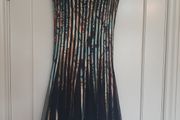 Beautiful multi coloured dress - Size 12