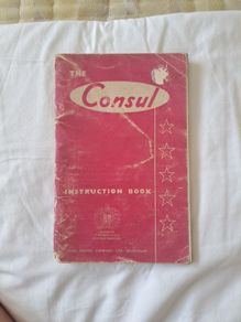 Ford Consul Instruction Booklet 1957