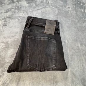 Replay men's Anbass hyper flex slim tapered black jeans - VGC - W35 L29