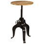 Bar Table Solid Mango Wood 60x(76-110) cm Image 10
