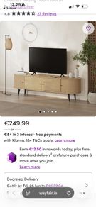 Tv Stand oak