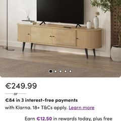 Tv Stand oak
