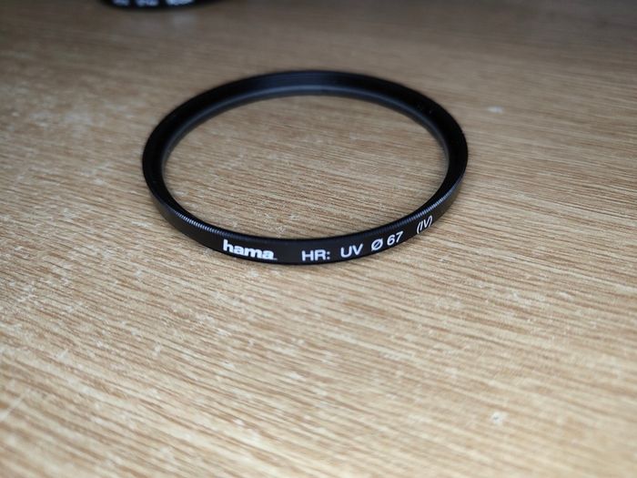 HOYA Circular Polarised Filter 67mm + Hama UV Filter 67mm