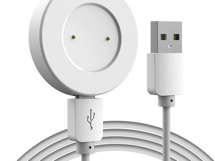 White USB Charger Cable Dock For Huawei Watch GT, GT2, GT Active, Honor Magic 2