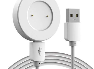 White USB Charger Cable Dock For Huawei Watch GT, GT2, GT Active, Honor Magic 2