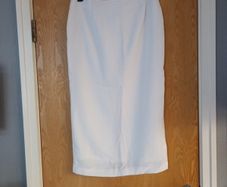 Michael Ambers White  Skirt.   S.16..