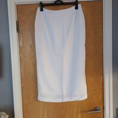 Michael Ambers White  Skirt.   S.16..
