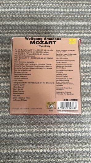 Mozart 40 CD box set