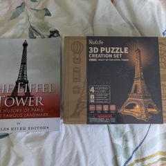 3d Eiffel tower puzzle
