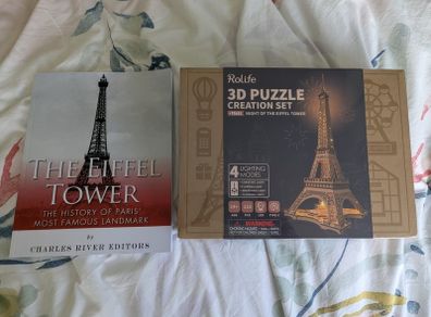 3d Eiffel tower puzzle