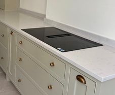Silestone lagoon kitchen counter