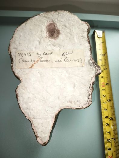 Yeats wall plaque by Carol Van den Boom
