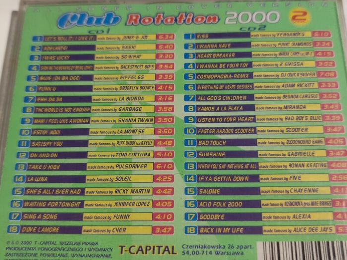 Club Rotation 2000 double Cd
