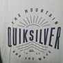 mens QUIKSILVER long sleeve t shirt crew neck Size XXL extra large Image 3