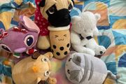 Mix of soft toys