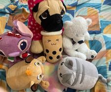 Mix of soft toys