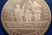 5 oz GSM Home of the Free Copper Round